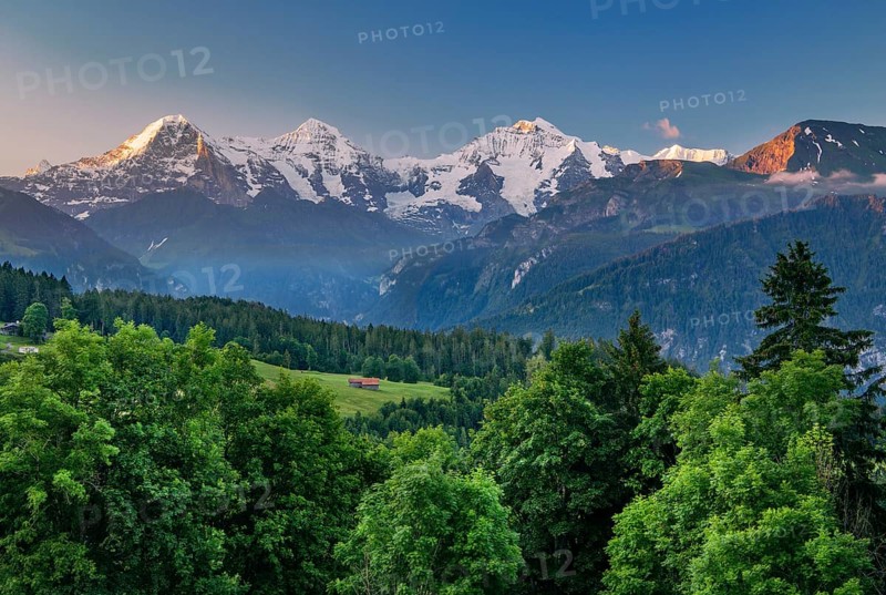 Eiger triumvirate with the Eiger North Face