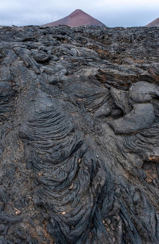 Typical volcanic landscape near La Restinga