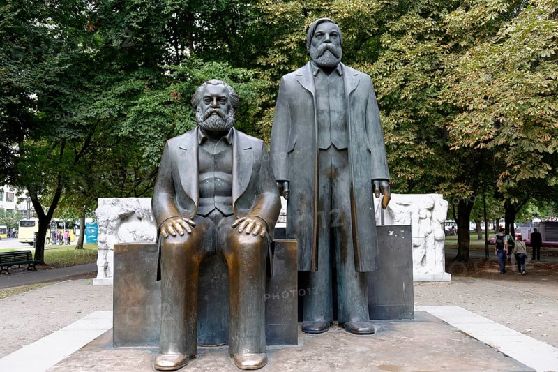 Karl Marx and Friedrich Engels Monument