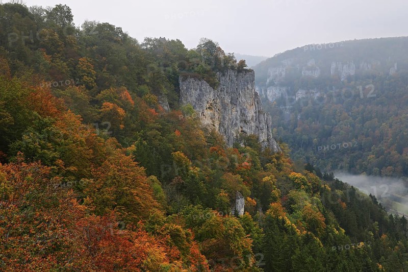 View from the Korbfelsen into the Danube valley