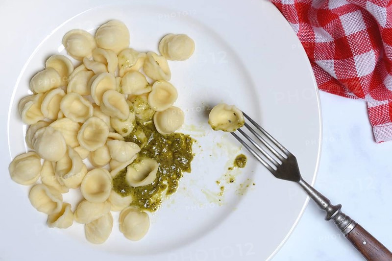 Orecchiette with pesto