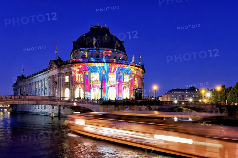 Bode Museum during the Festival of Lights