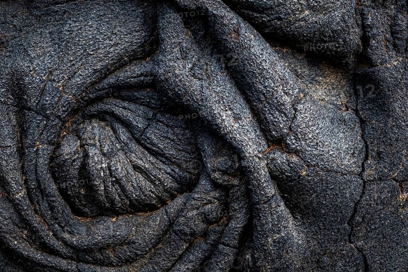 Pahoehoe lava