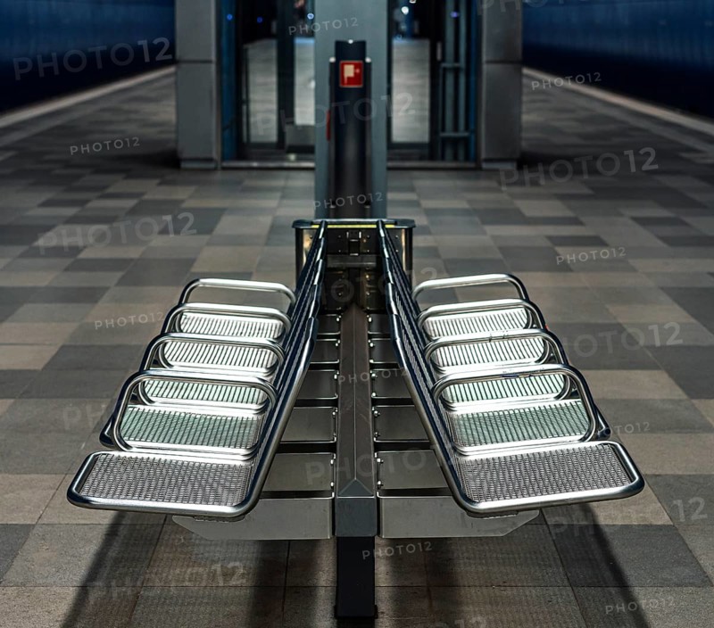 The Ueberseequartier railway station in Hamburg's Hafencity