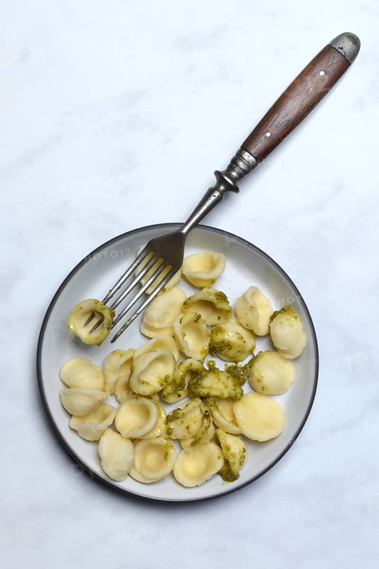 Orecchiette with pesto