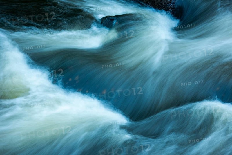River Bode in the autumnal Harz Mountains