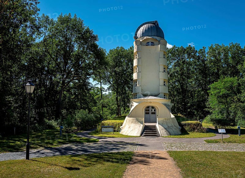 The Einstein Tower in the Science Park in the state capital