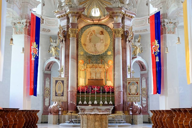 Altar and choir area
