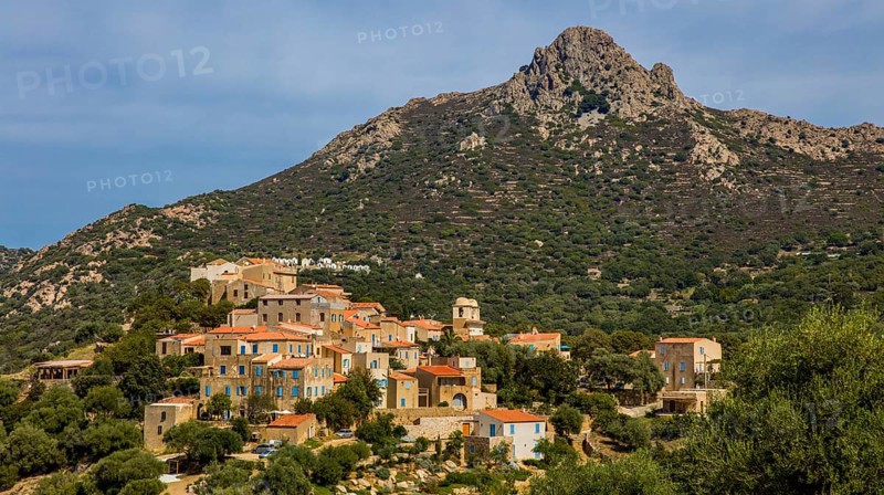 Corsican village of Pigna