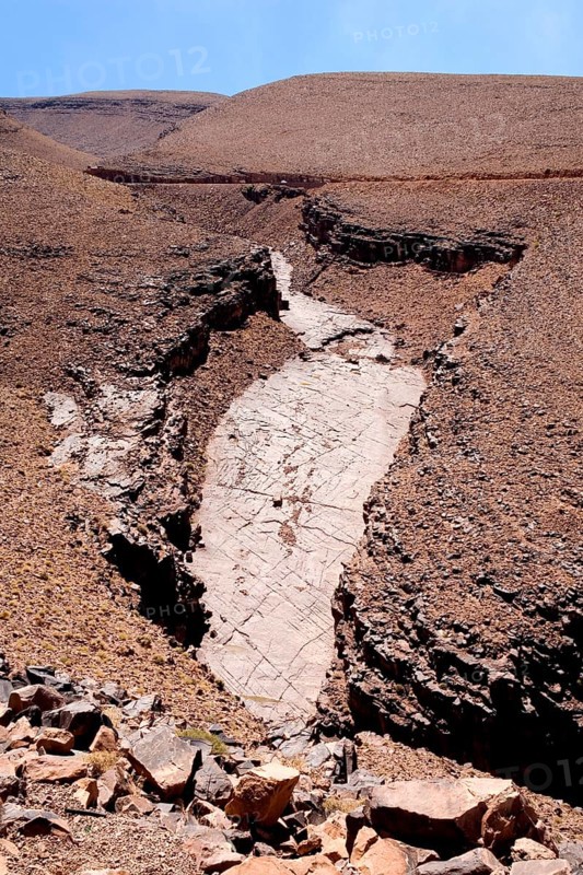 Rock formation in the High Atlas
