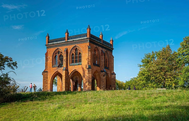 The historic courthouse arbour in Babelsberg Park