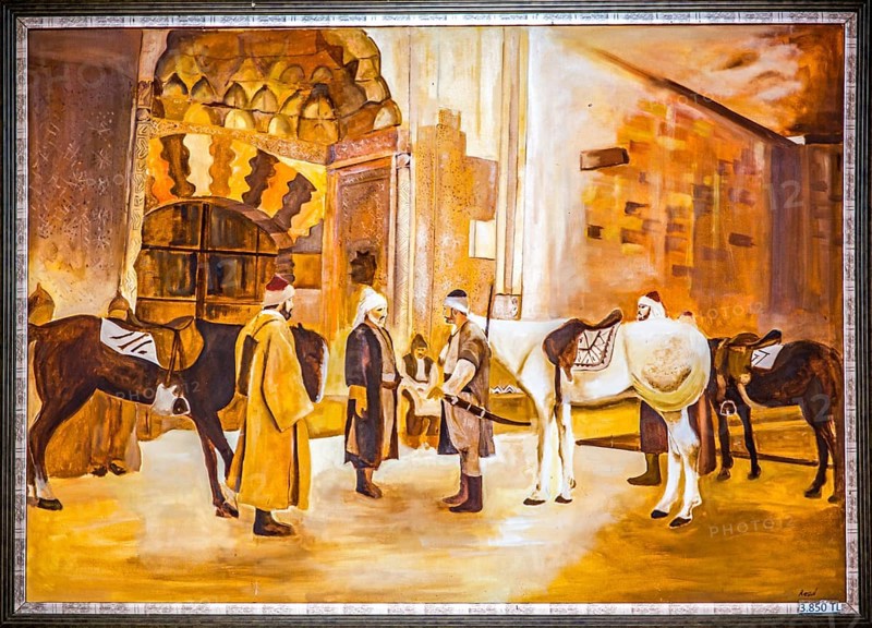 Dance of the Dervishes in the Kawaranserai Sarihan