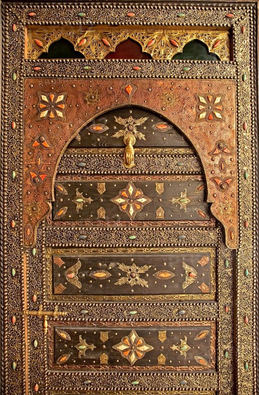Artful coppersmithing in the souks of Fes