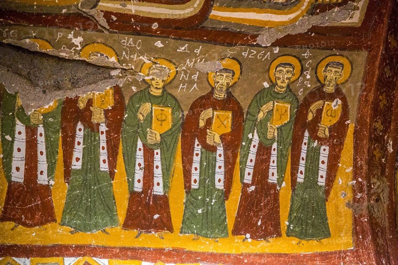 Frescoes in the Yilauli Church