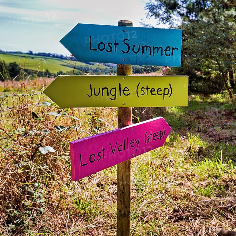 Colourful Signposts