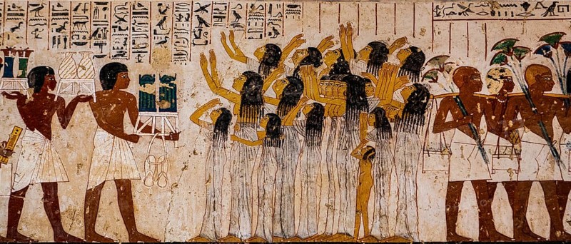 Funeral procession to Ramose's tomb