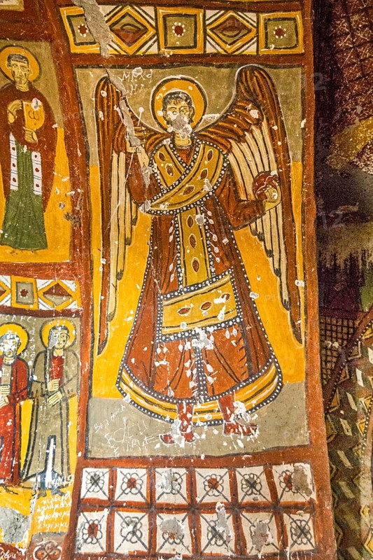 Frescoes in the Yilauli Church