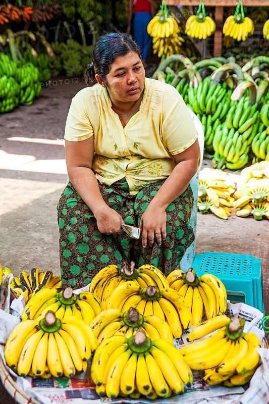 Banana stall