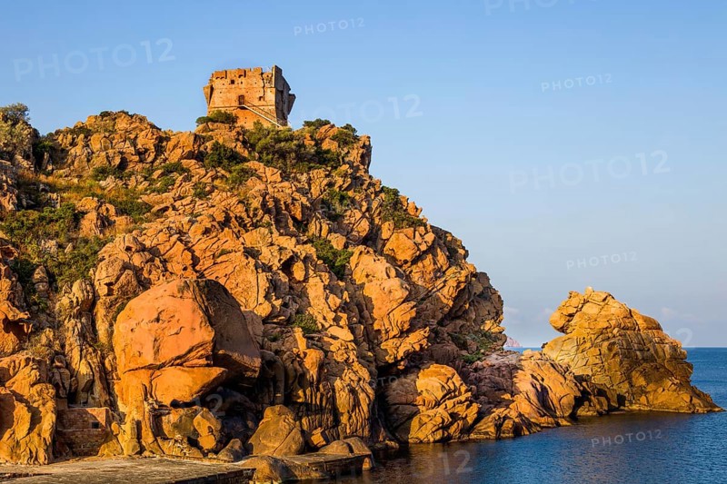 Genoese Tower at the Port of Porto