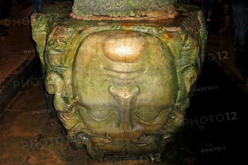 Yerebatan Cistern Medusa Head