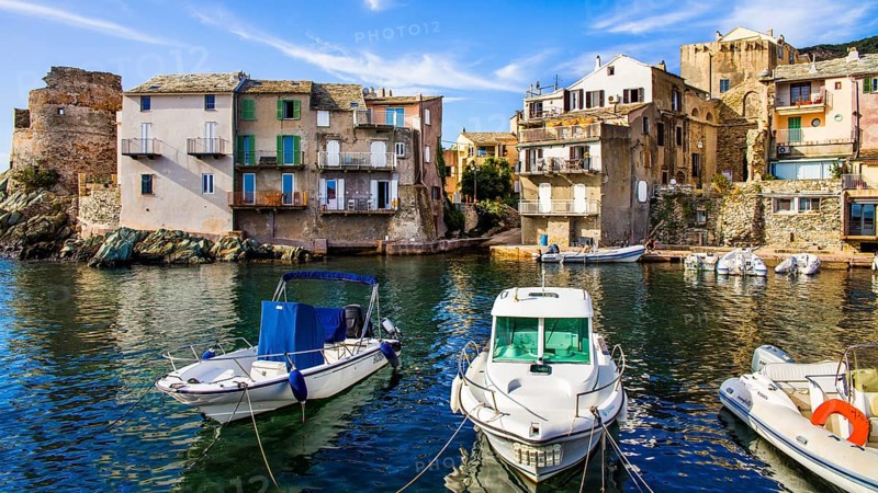 Charming fishing village of Erbalunga