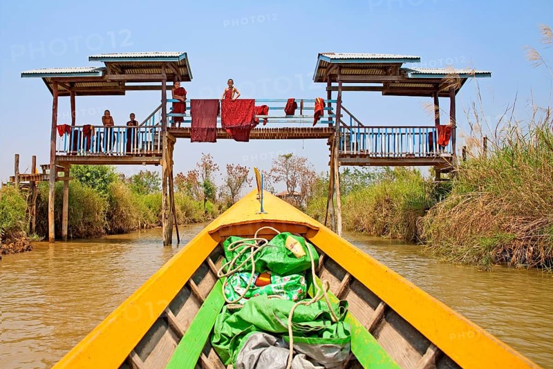 On the banks of the Nam Pilu River