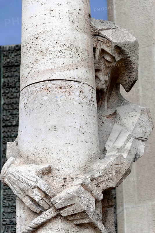 Figure of the Passion facade