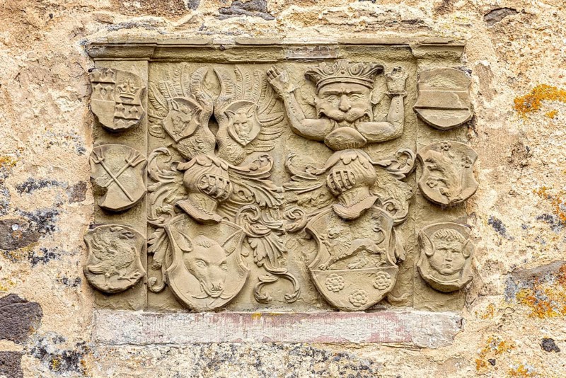 Stone relief