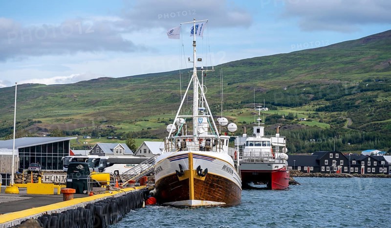 Boats Akureyri harbour