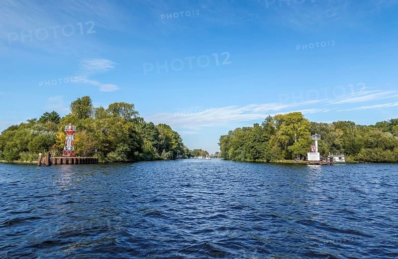 Mouth of the Havel into Wannsee