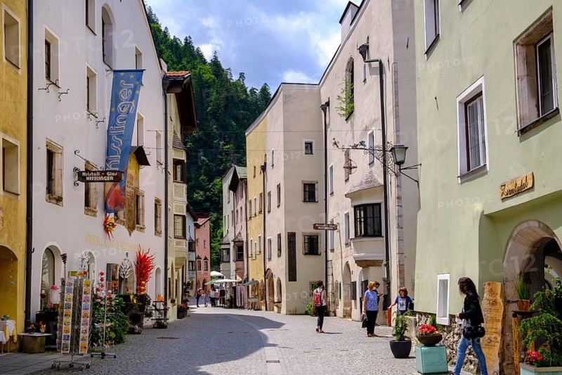 Pedestrian zone in the old town