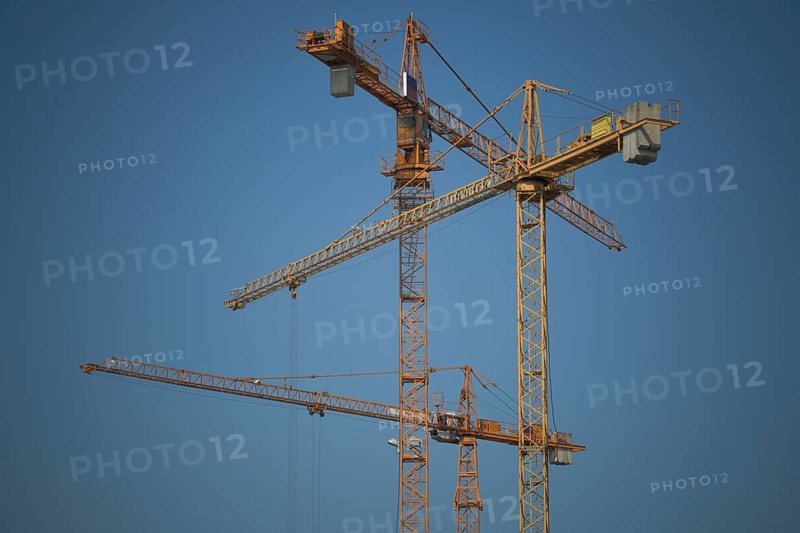 Construction cranes