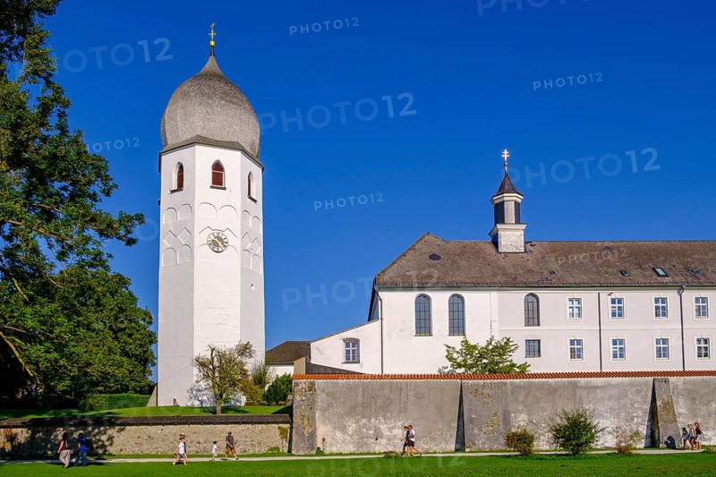 Fraueninsel with Frauenwoerth Monastery
