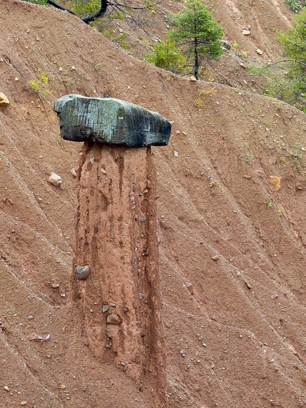 Earth pyramids at Salten
