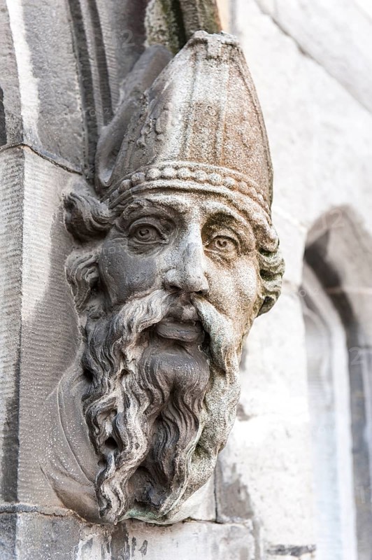 Stone head