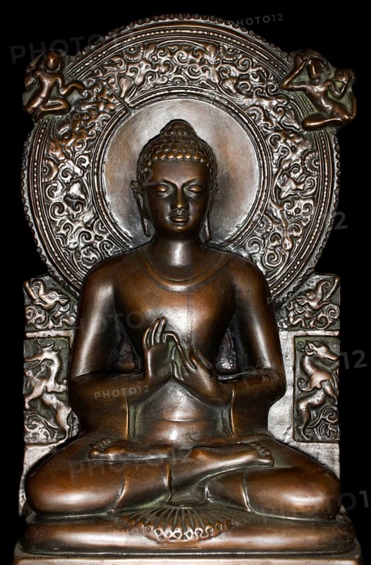 Bronze Buddha statue