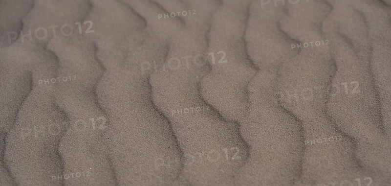 Sand with wave pattern