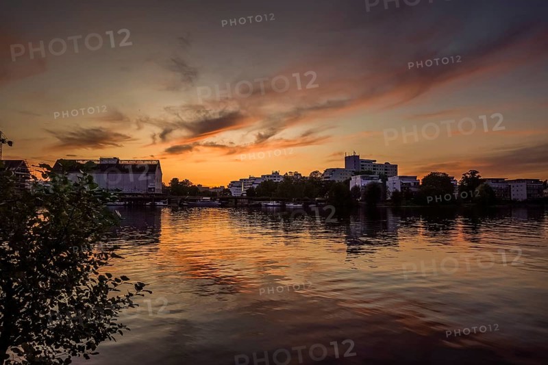Sunset on the Havel