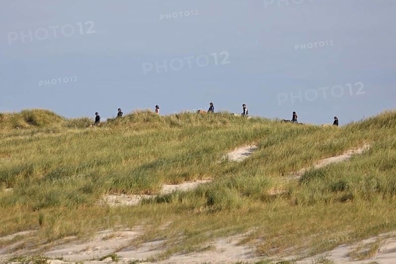 Riders in sand dunes