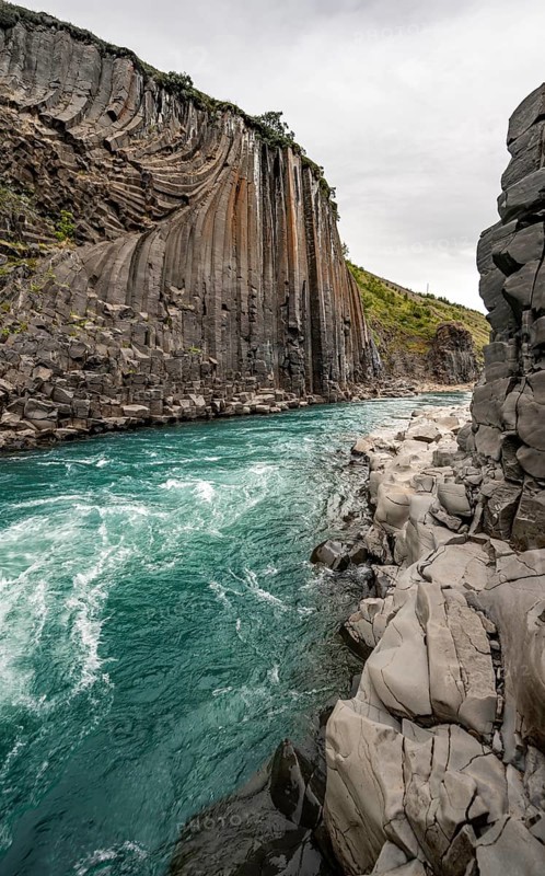 Stuolagil Canyon