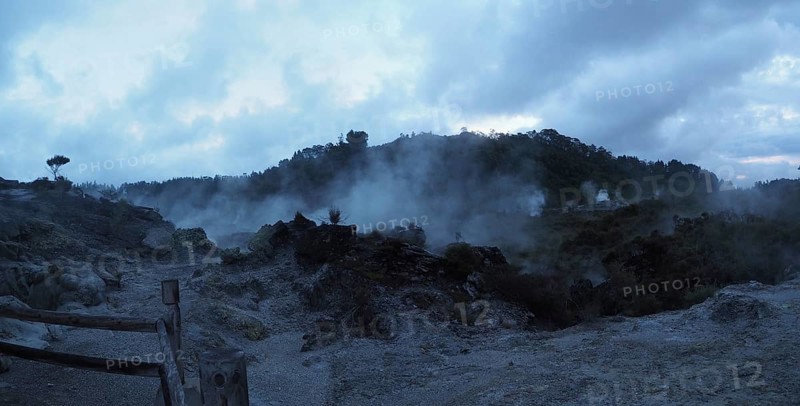 Active geothermal field