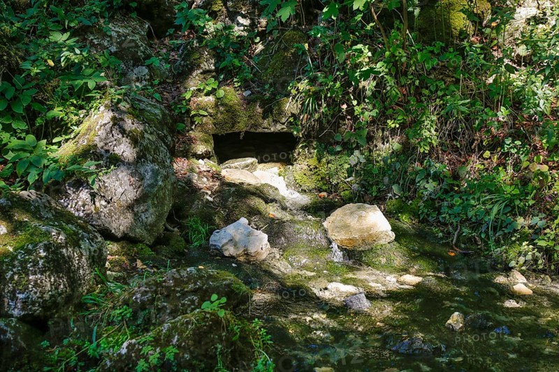 Spring basin of the Echaz