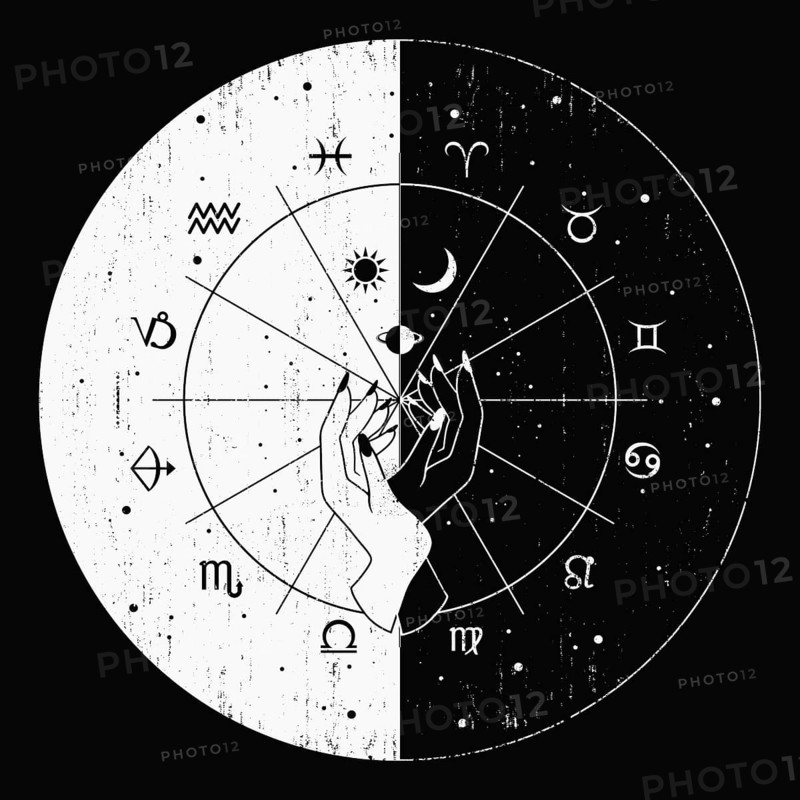 Esoteric illustration concept