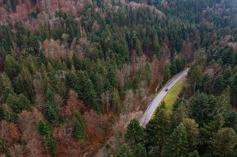 Drone shot