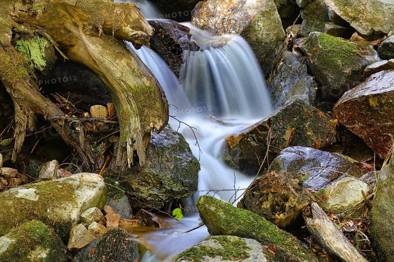 Streambed of the Mistbach near the Fahler waterfall