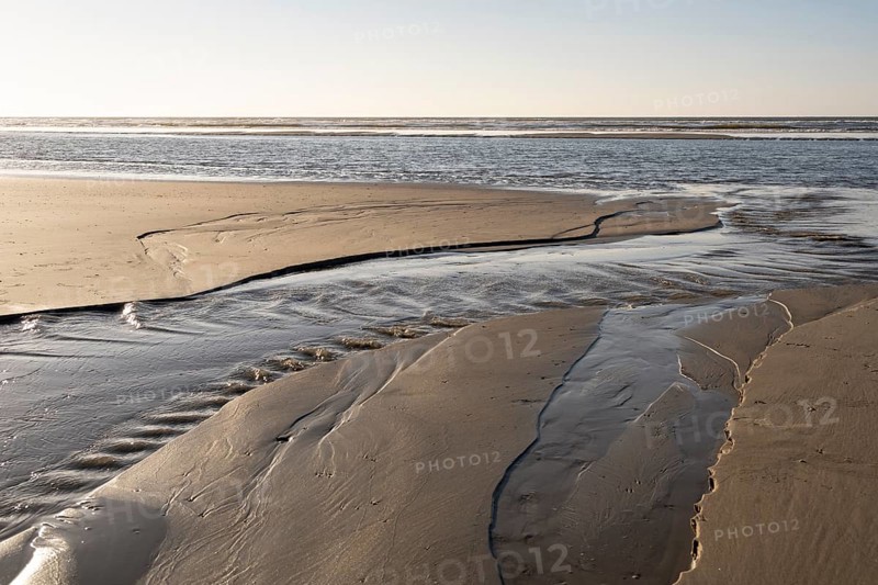 Outflowing water