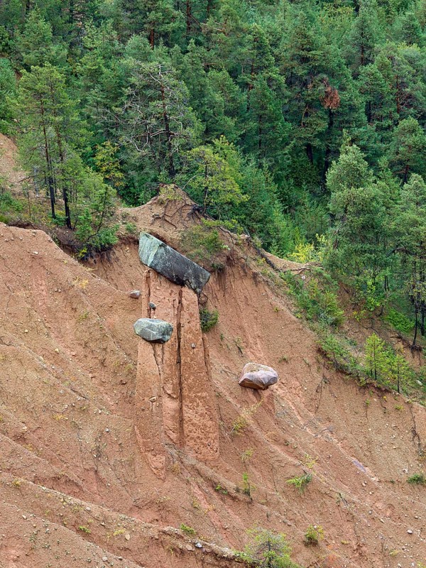 Earth pyramids at Salten