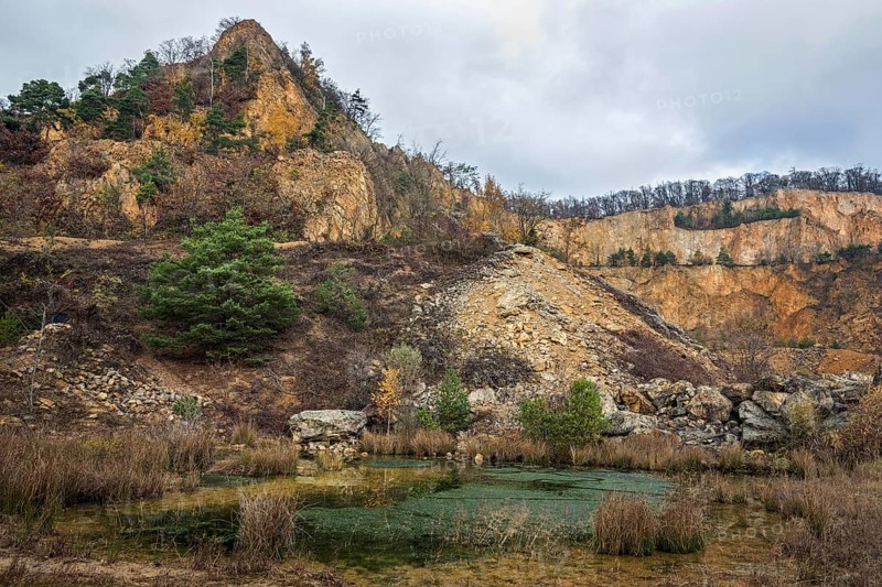 Disused porphyry quarry