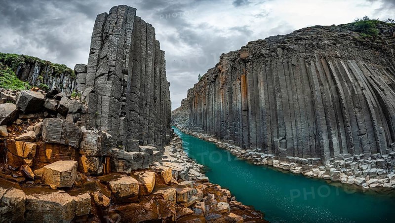 Stuolagil Canyon