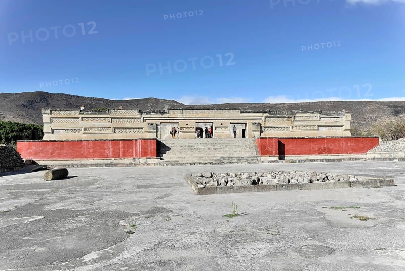 Mitla archeological site from the Zapotec culture